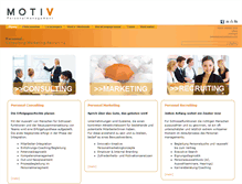 Tablet Screenshot of motiv.at