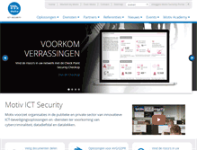 Tablet Screenshot of motiv.nl