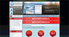 Desktop Screenshot of motiv.hr